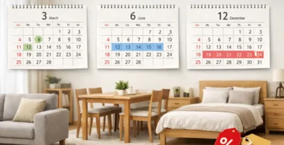 家具が安い時期はいつ？3の倍数の月とブラックフライデーで分かる買い時