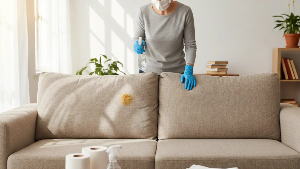 ソファー ゲロ掃除で困った時の応急処置と予防法