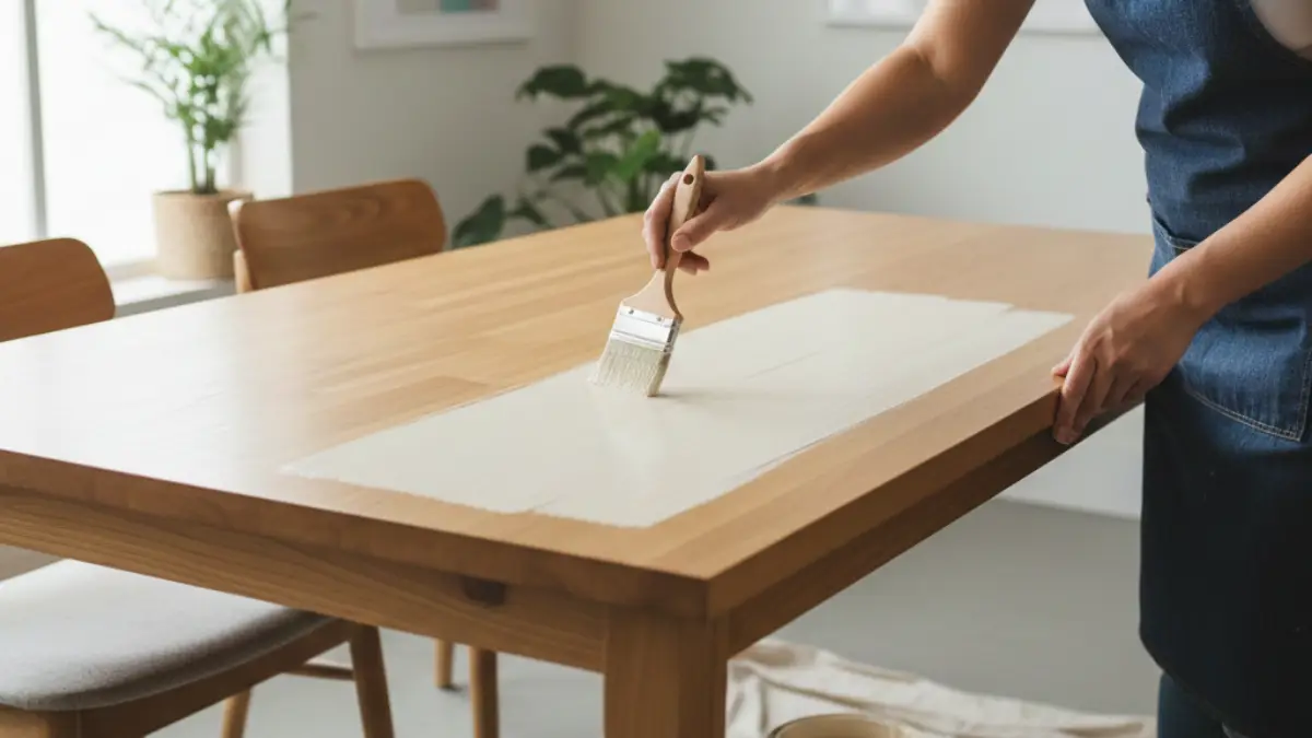 テーブル 塗り替え やすりなしに役立つ道具と塗料の選び方