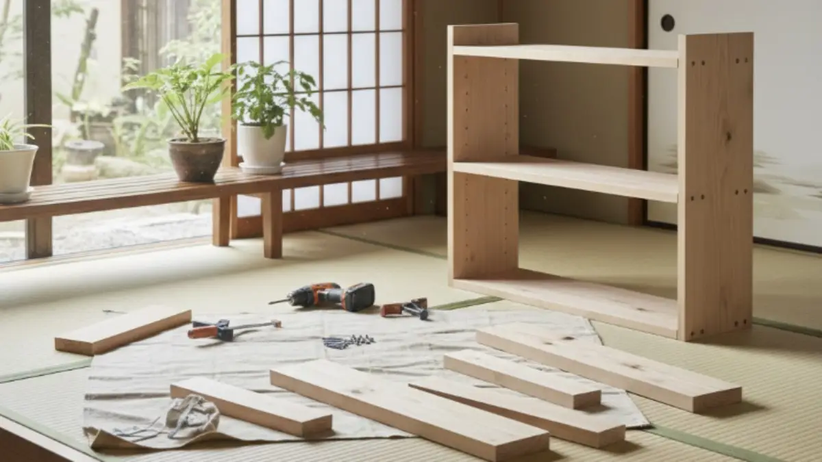 本棚 作り方と材料選び｜丈夫で長持ちするDIY本棚の秘訣