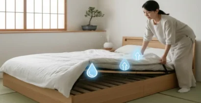 収納付き ベッドカビを抑える通気・収納・掃除の最適手順