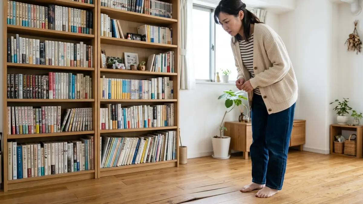本棚 床 抜ける原因と耐荷重の目安｜マンションでも安全に置く方法