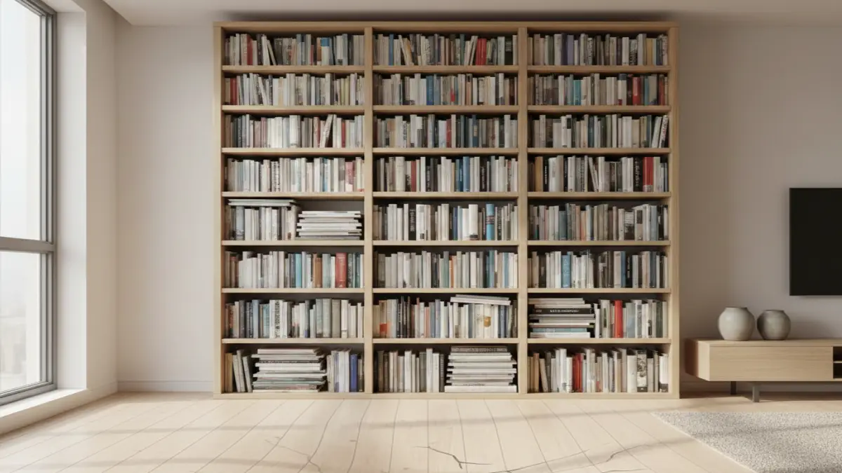 本棚 床 抜ける原因と耐荷重の目安｜マンションでも安全に置く方法