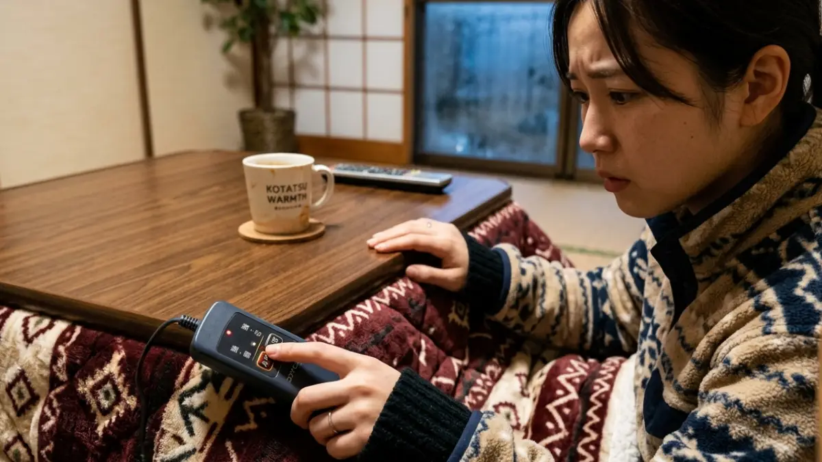 こたつ スイッチ 熱いのは危険？原因と正常範囲・安全な対策を解説