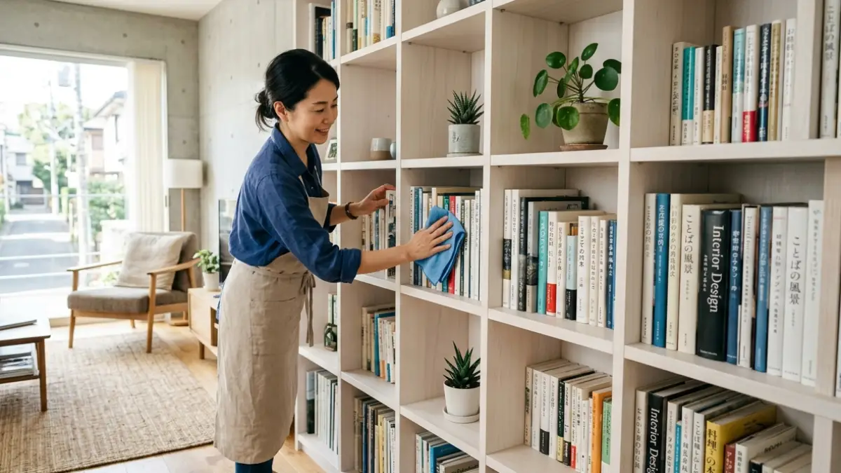 本棚 掃除の正解はこれ ホコリとカビ対策まで網羅