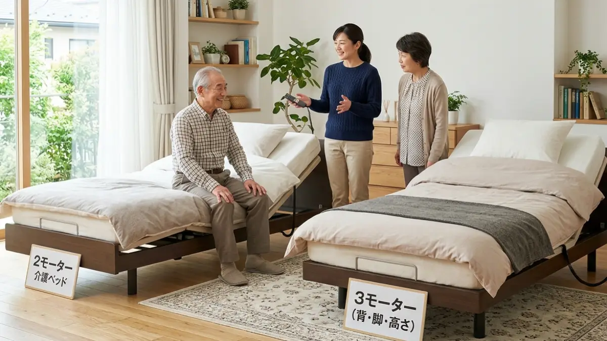 電動ベッド2 モーター3モーター違いはこれで判断 初心者でも失敗しない