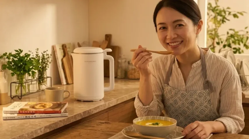 一人暮らしでも使いやすいニトリ スープ メーカー 一人暮らしでニトリ スープ メーカーを使うイメージ