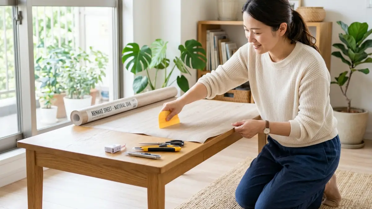 100均リメイクで部屋を変える方法 部屋 リメイク 100均で家具や壁を変えて印象を整えるイメージ