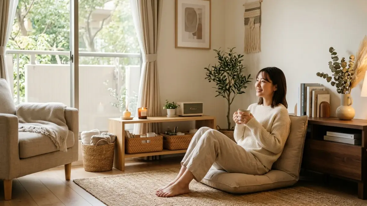 100均部屋作りの完成イメージ 部屋作り100均で完成したおしゃれで統一感のある部屋イメージ