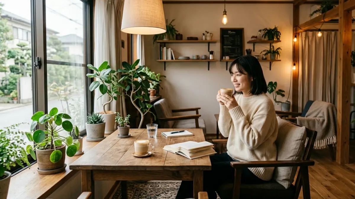 スタバ 風 インテリア 一人暮らしは6畳でもできる迷わない整え方