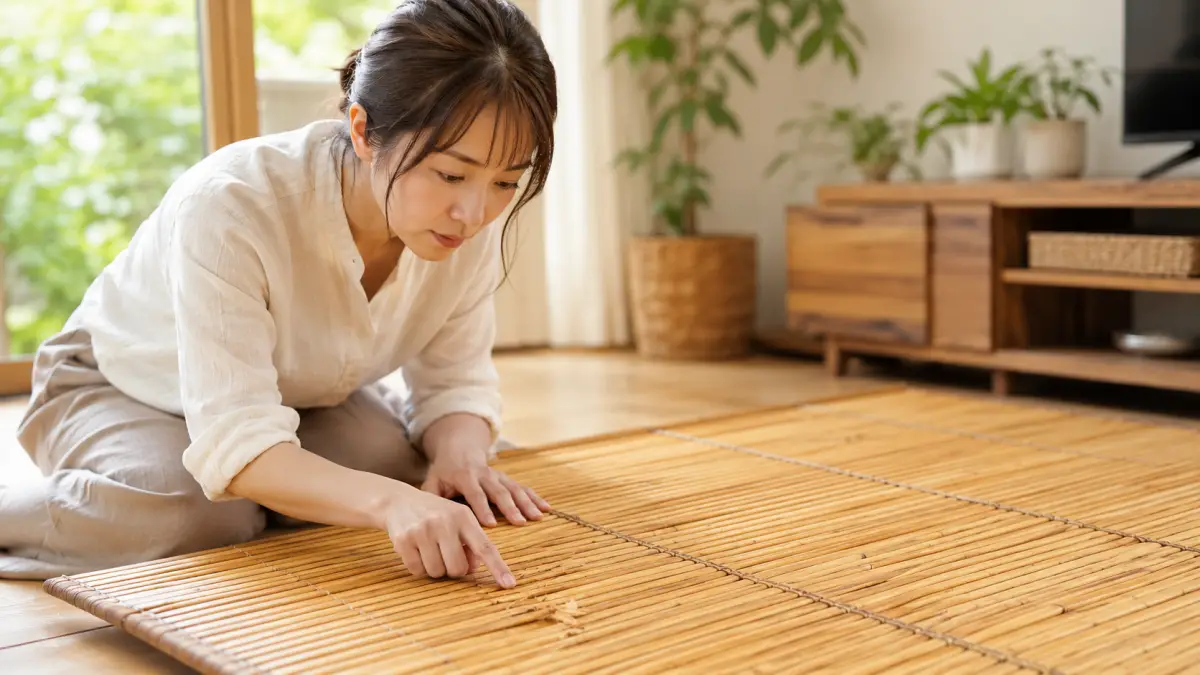 竹ラグささくれを直す方法と失敗しない選び方の判断目安