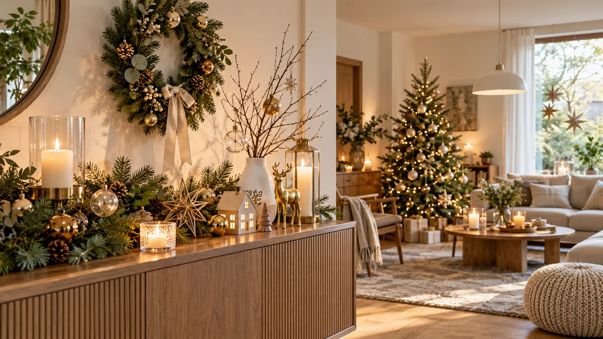 クリスマスインテリアを大人おしゃれに 色数と配置で失敗しない飾り方