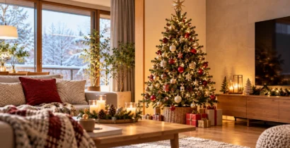 クリスマスツリーのサイズ選びは天井高と畳数で決める 失敗しない目安