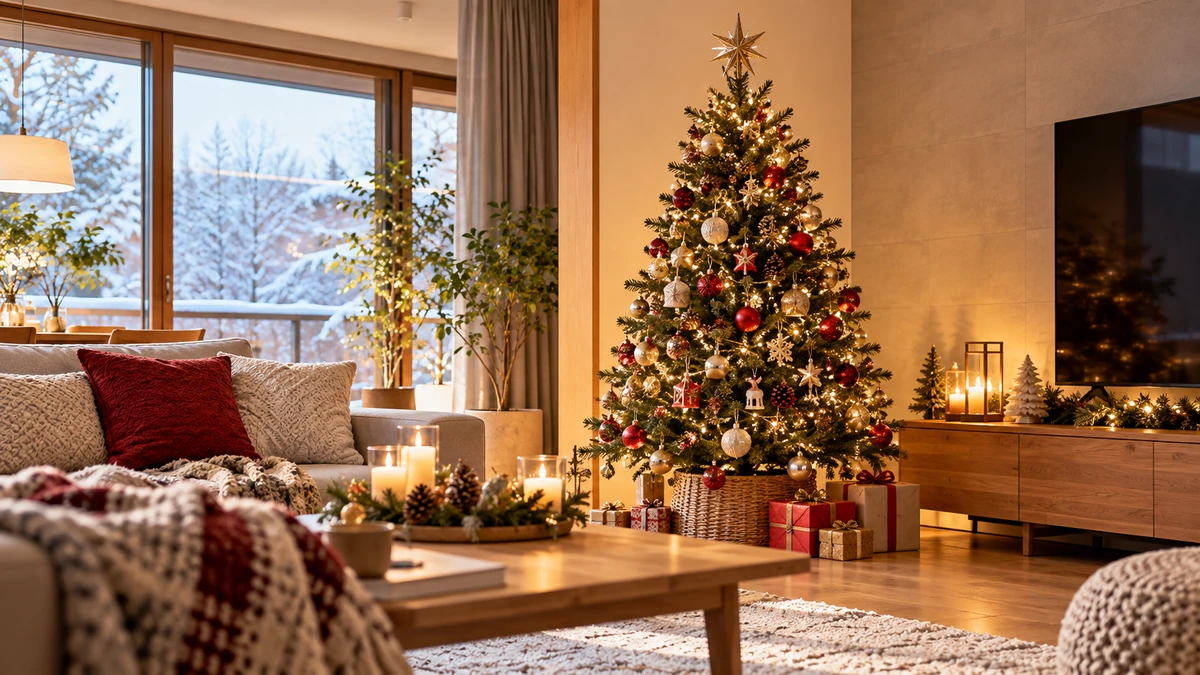 クリスマスツリーのサイズ選びは天井高と畳数で決める 失敗しない目安